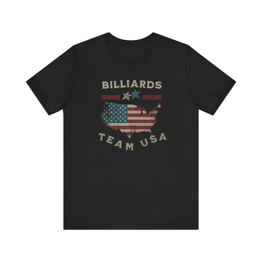Billiards - Team USA - Unisex Softstyle Tee - BFLY BILLIARDS