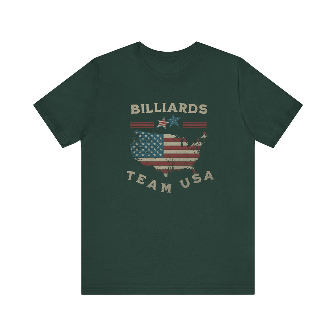 Billiards - Team USA - Unisex Softstyle Tee - BFLY BILLIARDS