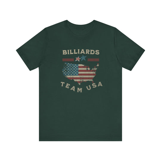Billiards - Team USA - Unisex Softstyle Tee - BFLY BILLIARDS