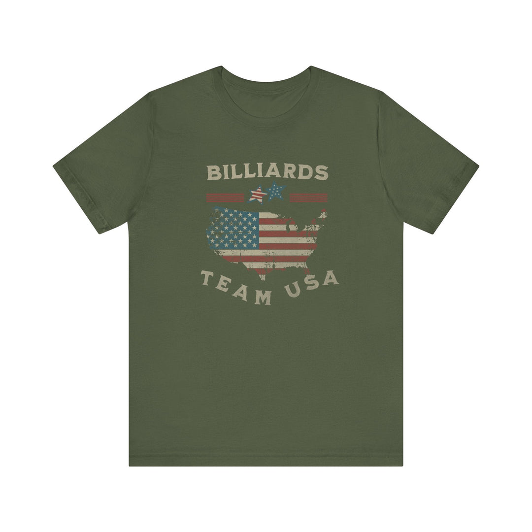 Billiards - Team USA - Unisex Softstyle Tee - BFLY BILLIARDS