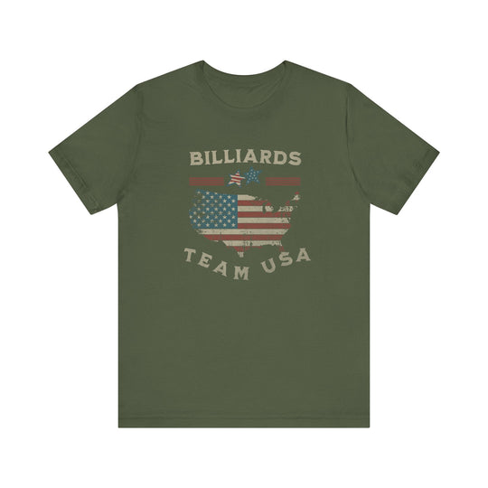 Billiards - Team USA - Unisex Softstyle Tee - BFLY BILLIARDS