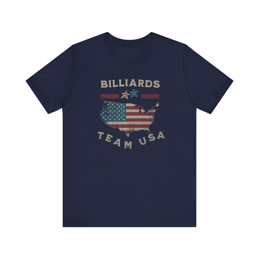 Billiards - Team USA - Unisex Softstyle Tee - BFLY BILLIARDS