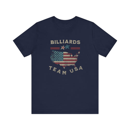Billiards - Team USA - Unisex Softstyle Tee - BFLY BILLIARDS