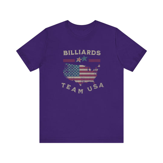 Billiards - Team USA - Unisex Softstyle Tee - BFLY BILLIARDS