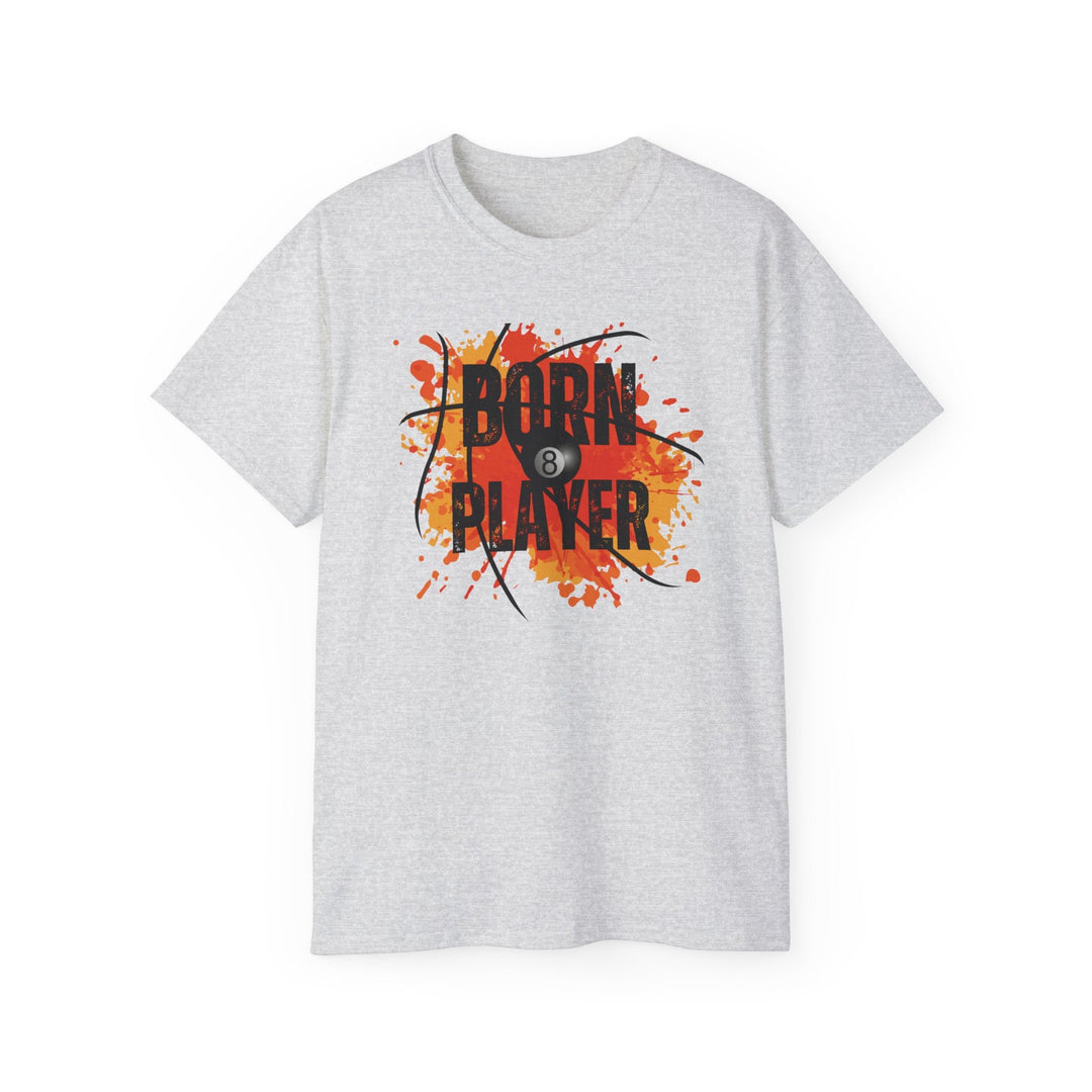 Born Player - 8 Ball - Unisex Cotton T-Shirt - BFLY BILLIARDS