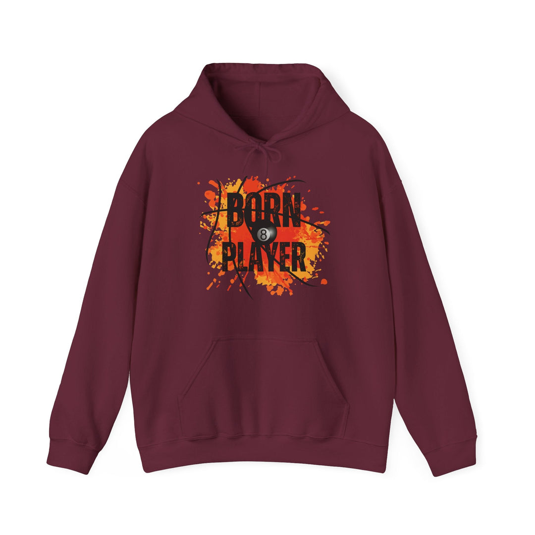 Born Player - 8 Ball - Unisex Pullover Hoodie - BFLY BILLIARDS