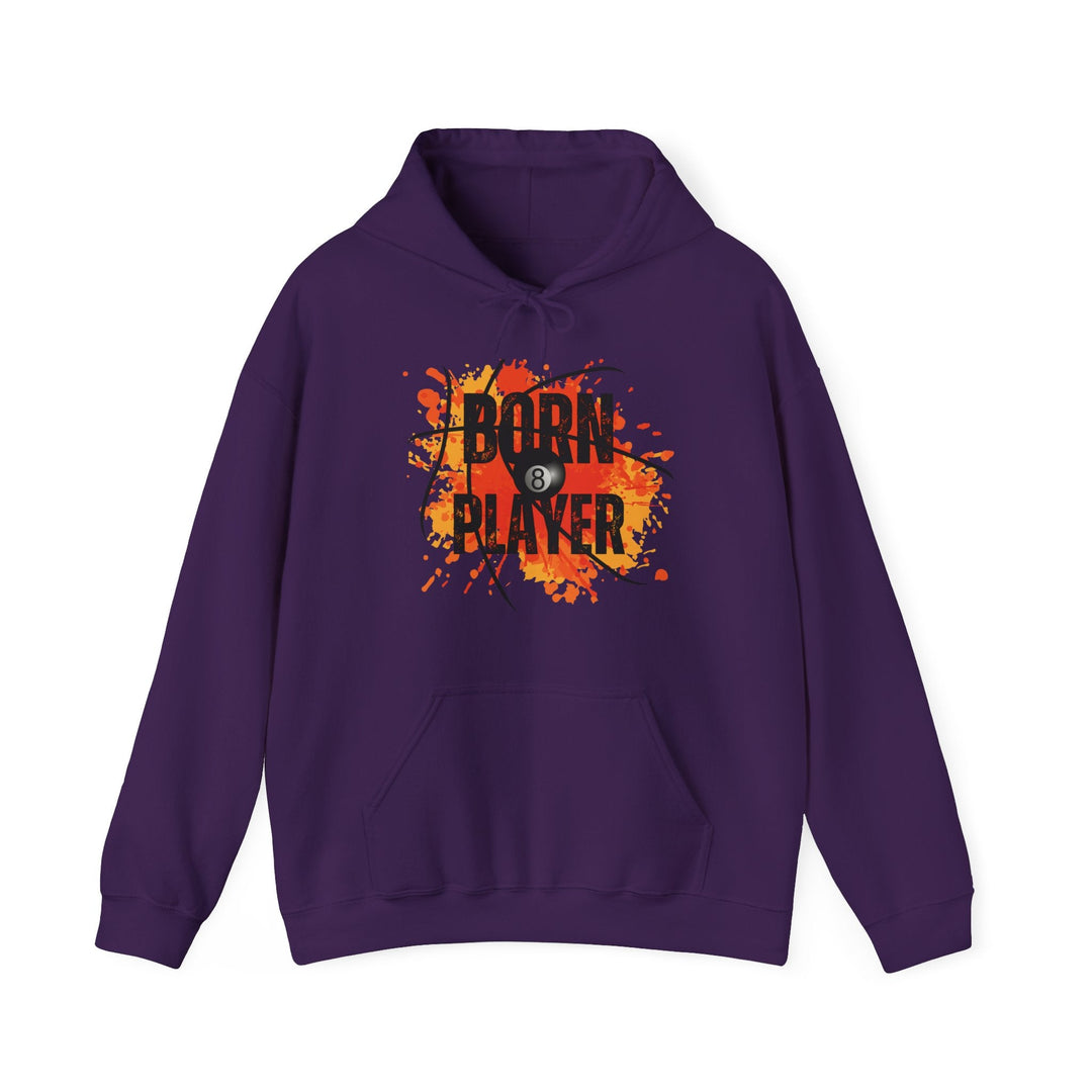 Born Player - 8 Ball - Unisex Pullover Hoodie - BFLY BILLIARDS