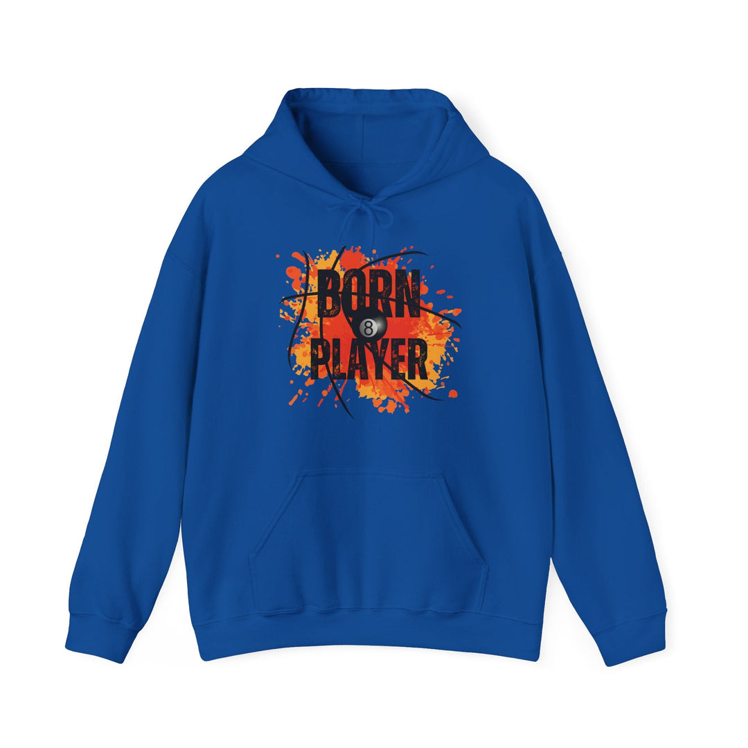 Born Player - 8 Ball - Unisex Pullover Hoodie - BFLY BILLIARDS