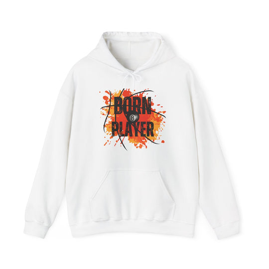 Born Player - 8 Ball - Unisex Pullover Hoodie - BFLY BILLIARDS