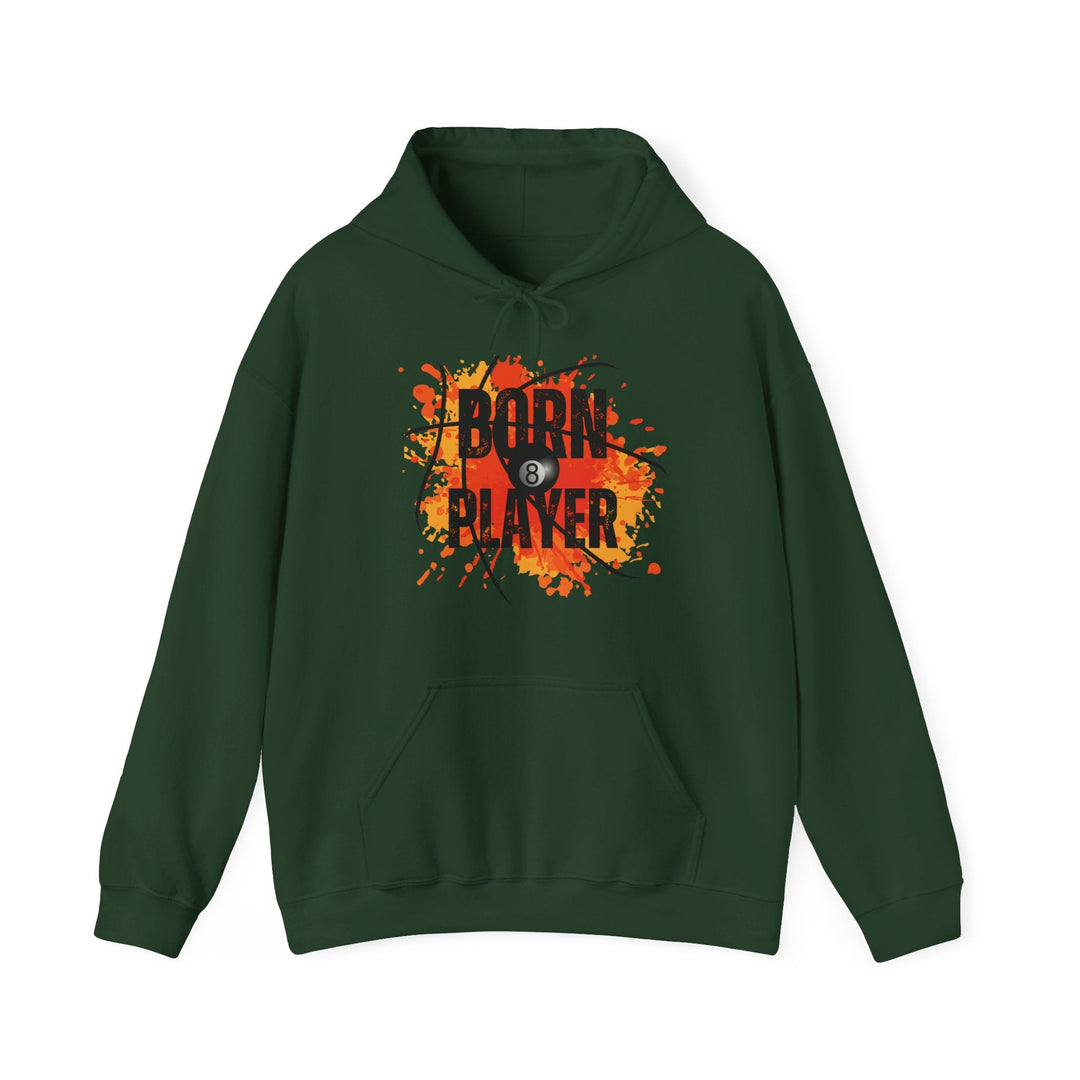 Born Player - 8 Ball - Unisex Pullover Hoodie - BFLY BILLIARDS