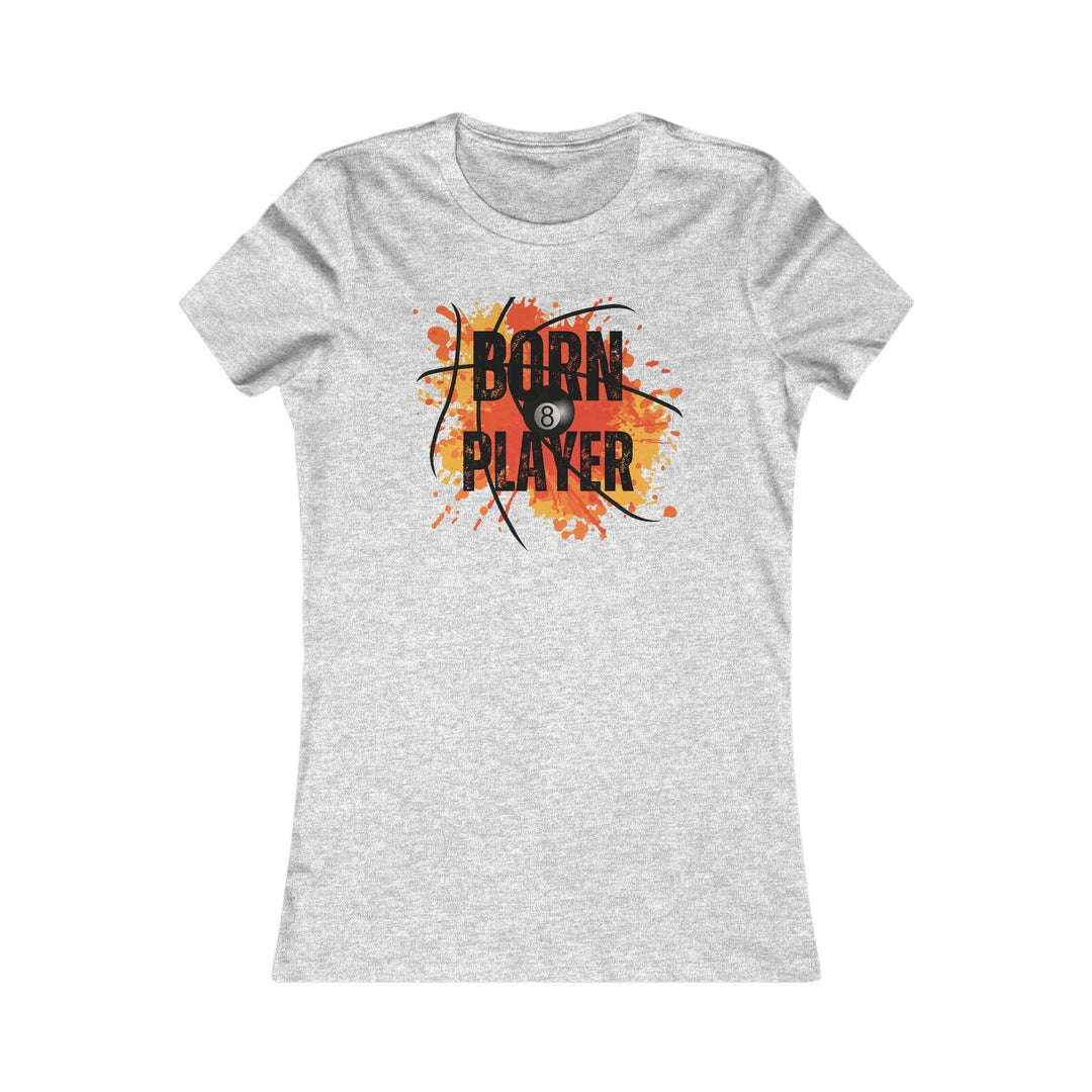 Born Player - 8 Ball - Women's Fitted Tee - BFLY BILLIARDS