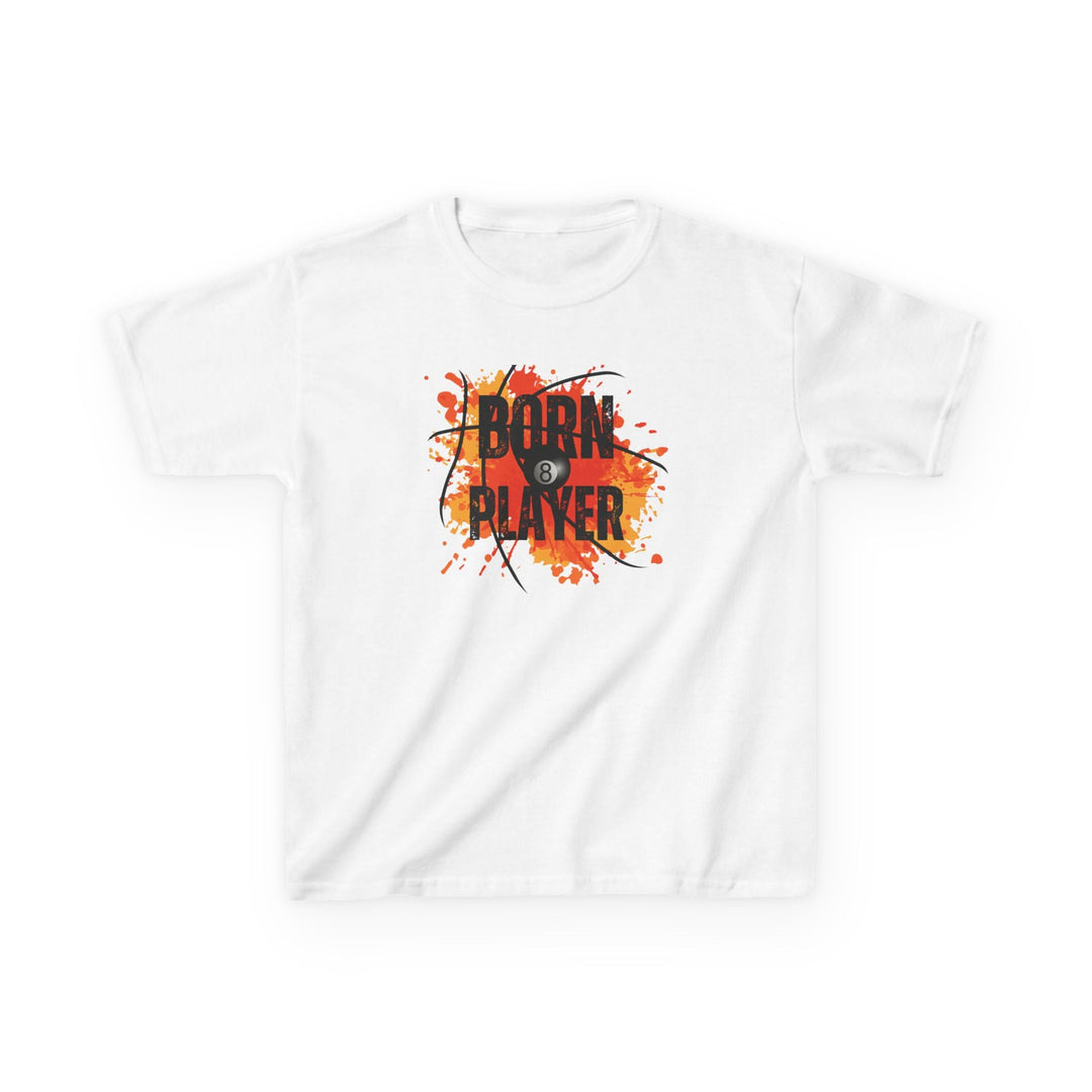 Born Player - 8 Ball - Youth Cotton Tee - BFLY BILLIARDS