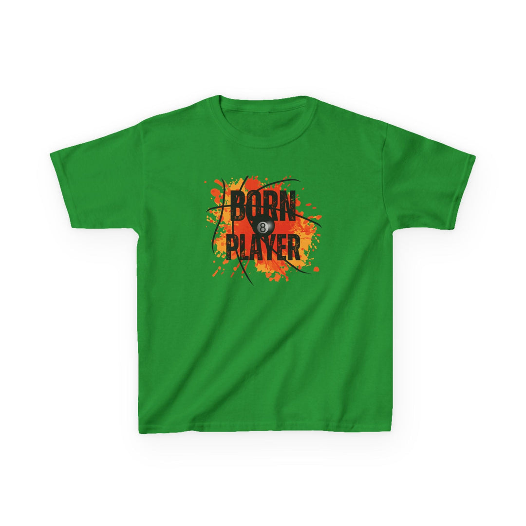 Born Player - 8 Ball - Youth Cotton Tee - BFLY BILLIARDS