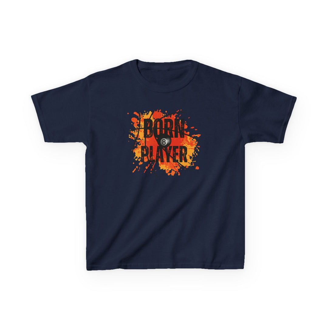 Born Player - 8 Ball - Youth Cotton Tee - BFLY BILLIARDS