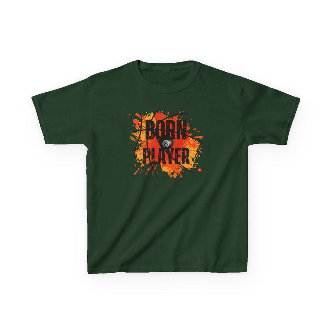 Born Player - 8 Ball - Youth Cotton Tee - BFLY BILLIARDS