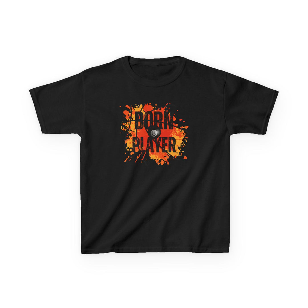 Born Player - 8 Ball - Youth Cotton Tee - BFLY BILLIARDS