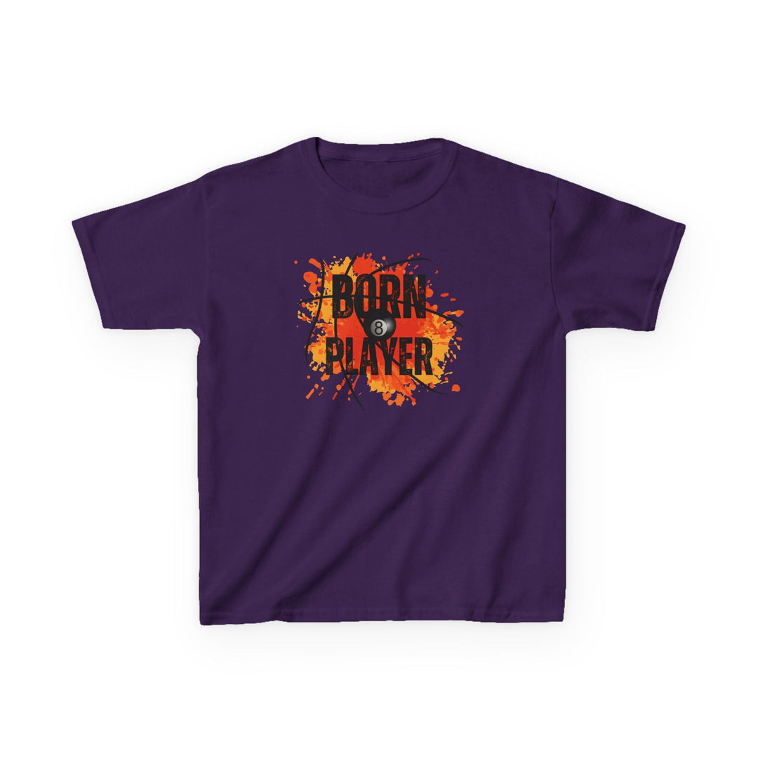 Born Player - 8 Ball - Youth Cotton Tee - BFLY BILLIARDS