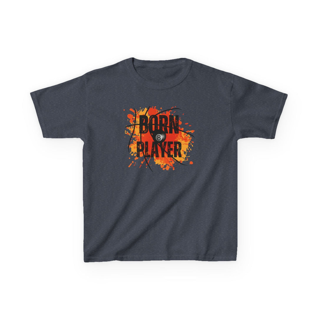 Born Player - 8 Ball - Youth Cotton Tee - BFLY BILLIARDS