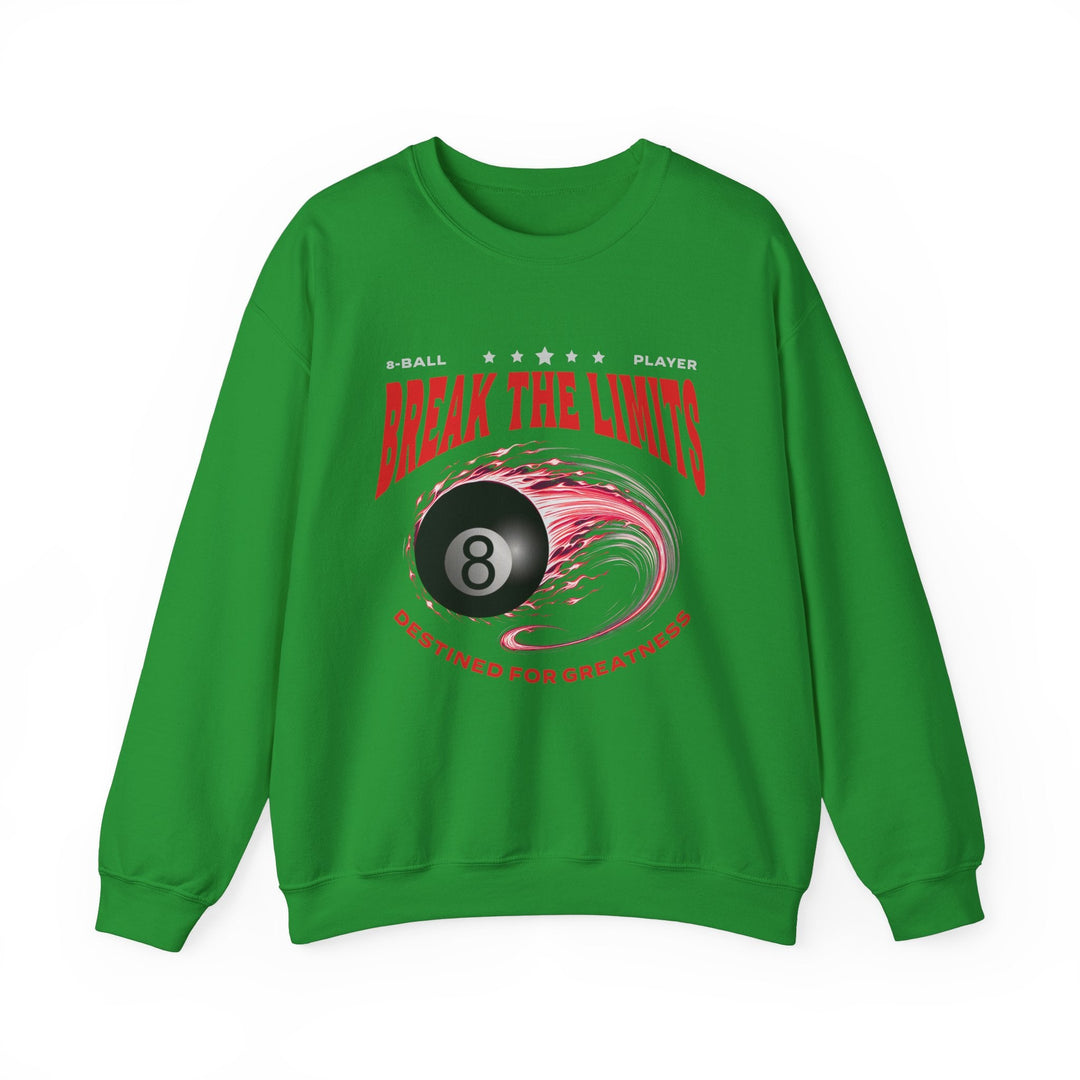 Break the Limits - 8 Ball - Unisex Crewneck Sweatshirt - BFLY BILLIARDS