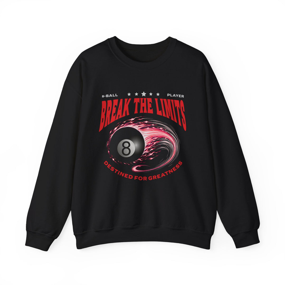 Break the Limits - 8 Ball - Unisex Crewneck Sweatshirt - BFLY BILLIARDS