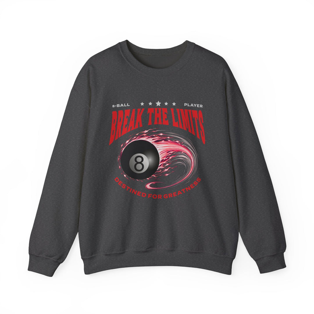 Break the Limits - 8 Ball - Unisex Crewneck Sweatshirt - BFLY BILLIARDS