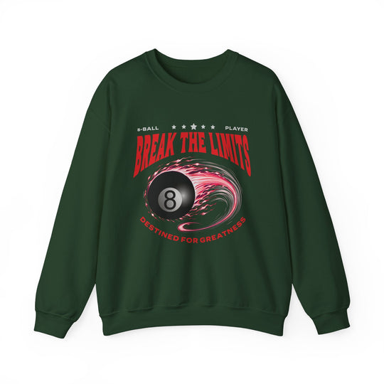 Break the Limits - 8 Ball - Unisex Crewneck Sweatshirt - BFLY BILLIARDS