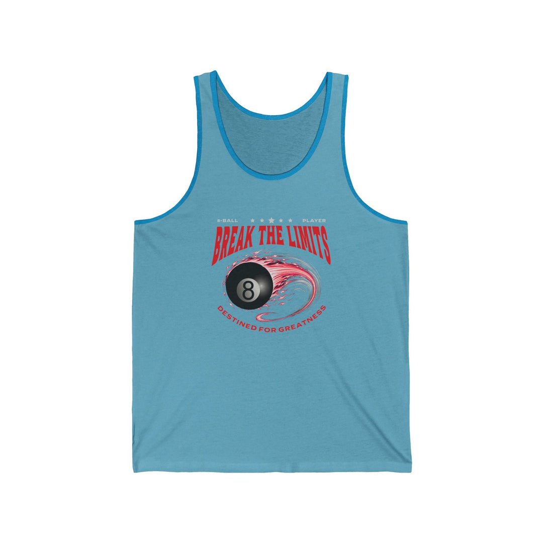 Break the Limits - 8 Ball - Unisex Tank Top - BFLY BILLIARDS