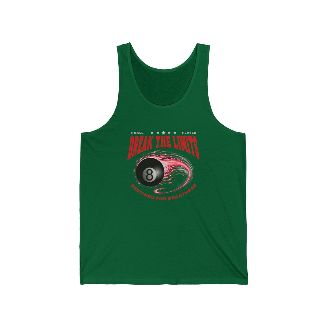 Break the Limits - 8 Ball - Unisex Tank Top - BFLY BILLIARDS