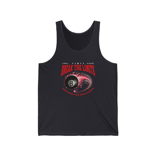 Break the Limits - 8 Ball - Unisex Tank Top - BFLY BILLIARDS