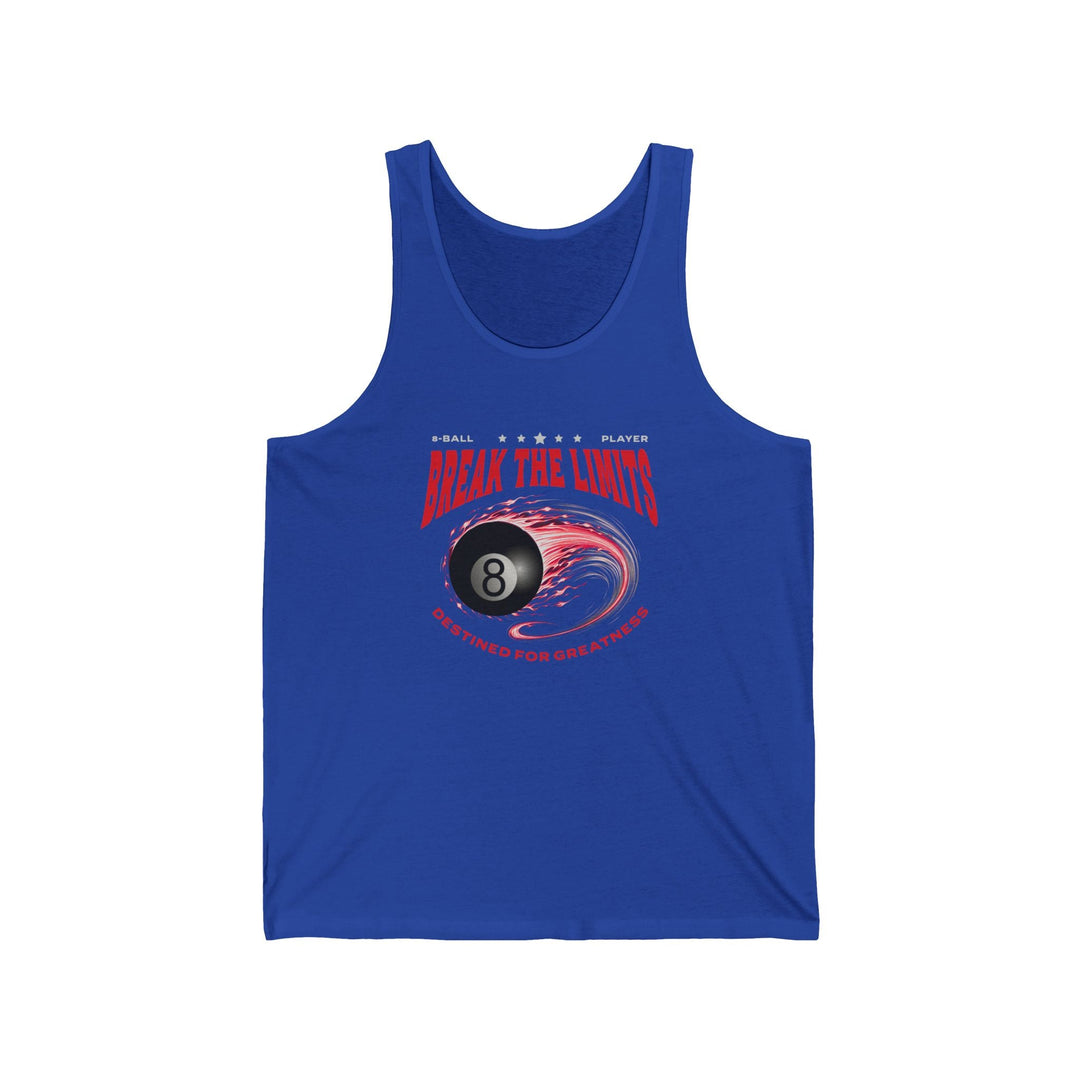 Break the Limits - 8 Ball - Unisex Tank Top - BFLY BILLIARDS
