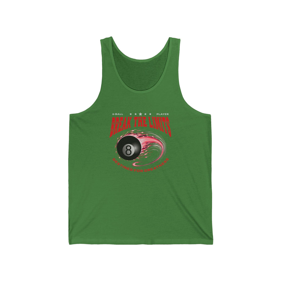 Break the Limits - 8 Ball - Unisex Tank Top - BFLY BILLIARDS