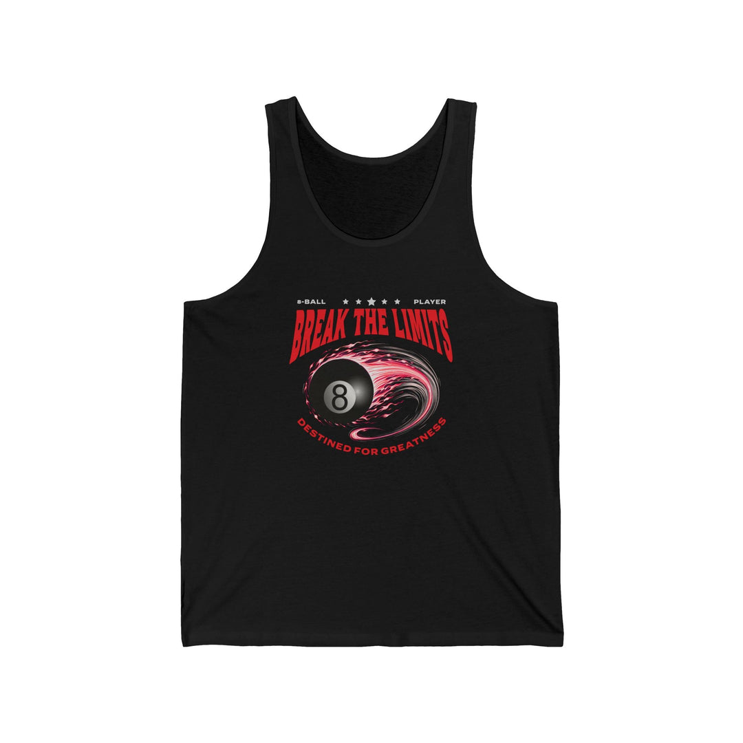 Break the Limits - 8 Ball - Unisex Tank Top - BFLY BILLIARDS
