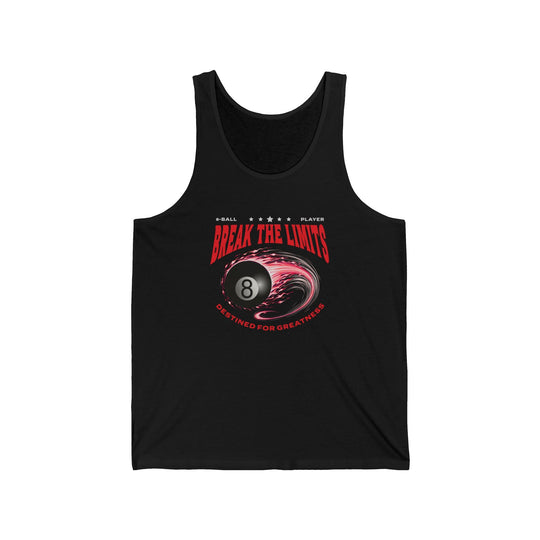 Break the Limits - 8 Ball - Unisex Tank Top - BFLY BILLIARDS