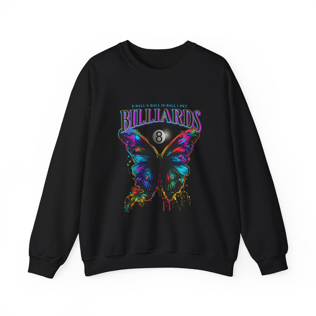 Butterfly Billiards - Unisex Crewneck Sweatshirt - BFLY BILLIARDS