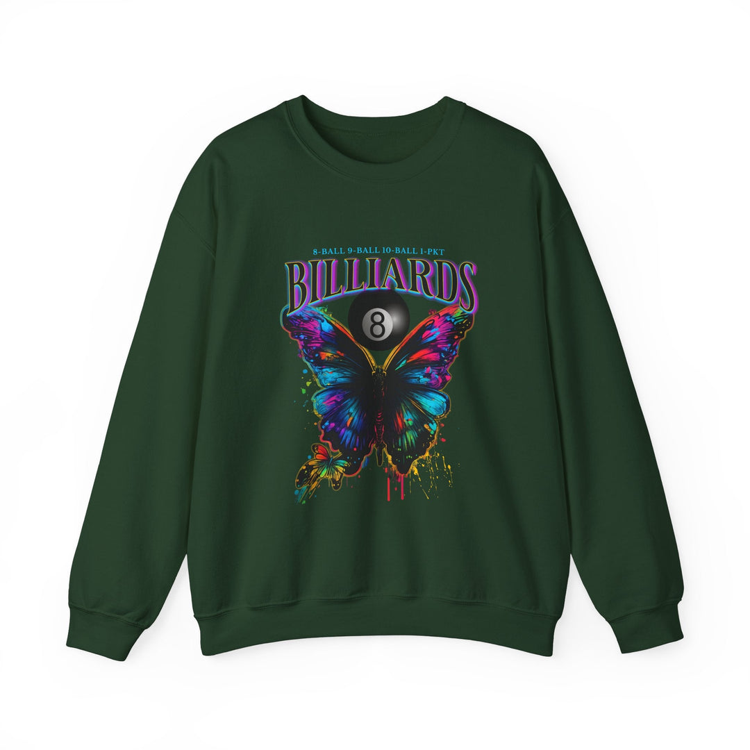 Butterfly Billiards - Unisex Crewneck Sweatshirt - BFLY BILLIARDS