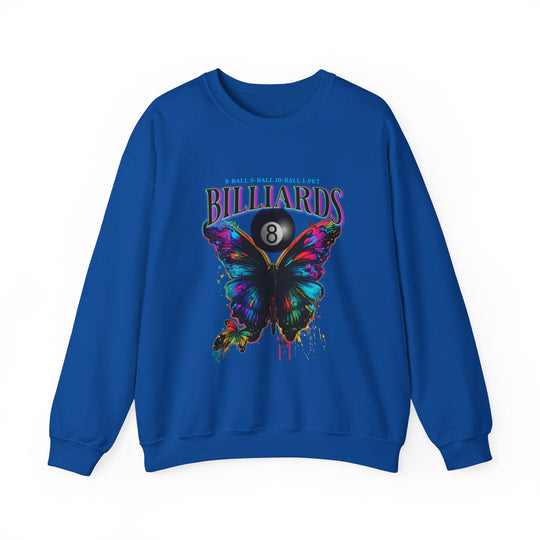 Butterfly Billiards - Unisex Crewneck Sweatshirt - BFLY BILLIARDS