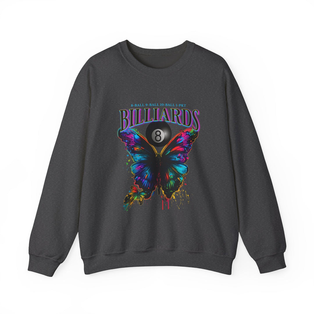 Butterfly Billiards - Unisex Crewneck Sweatshirt - BFLY BILLIARDS
