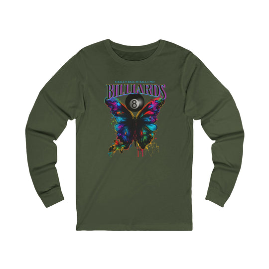 Butterfly Billiards - Unisex Long Sleeve Tee - BFLY BILLIARDS