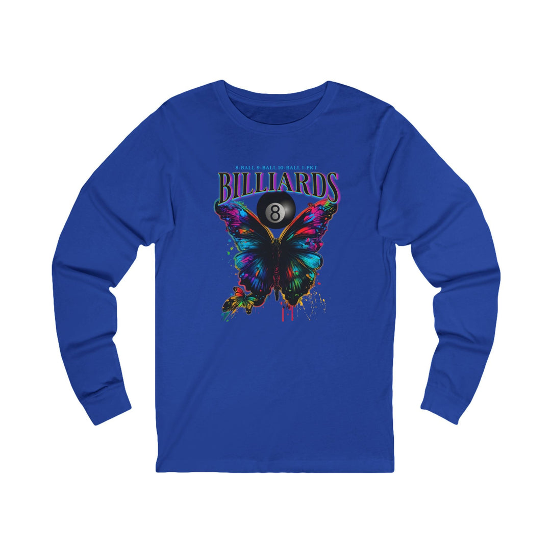 Butterfly Billiards - Unisex Long Sleeve Tee - BFLY BILLIARDS