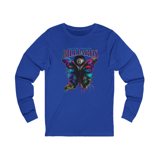 Butterfly Billiards - Unisex Long Sleeve Tee - BFLY BILLIARDS
