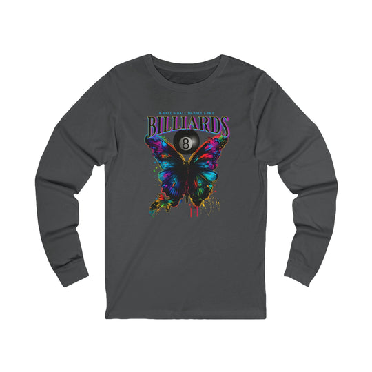 Butterfly Billiards - Unisex Long Sleeve Tee - BFLY BILLIARDS