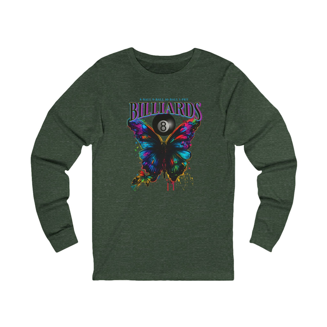 Butterfly Billiards - Unisex Long Sleeve Tee - BFLY BILLIARDS