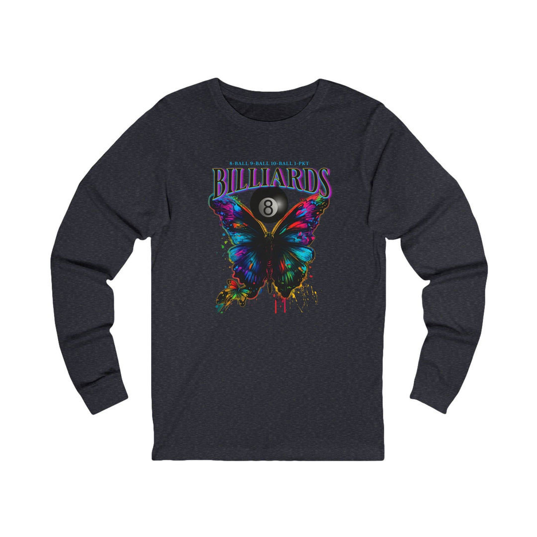 Butterfly Billiards - Unisex Long Sleeve Tee - BFLY BILLIARDS