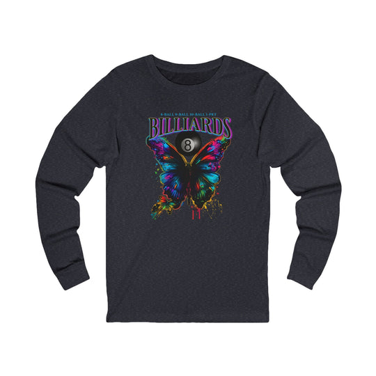 Butterfly Billiards - Unisex Long Sleeve Tee - BFLY BILLIARDS