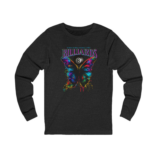 Butterfly Billiards - Unisex Long Sleeve Tee - BFLY BILLIARDS