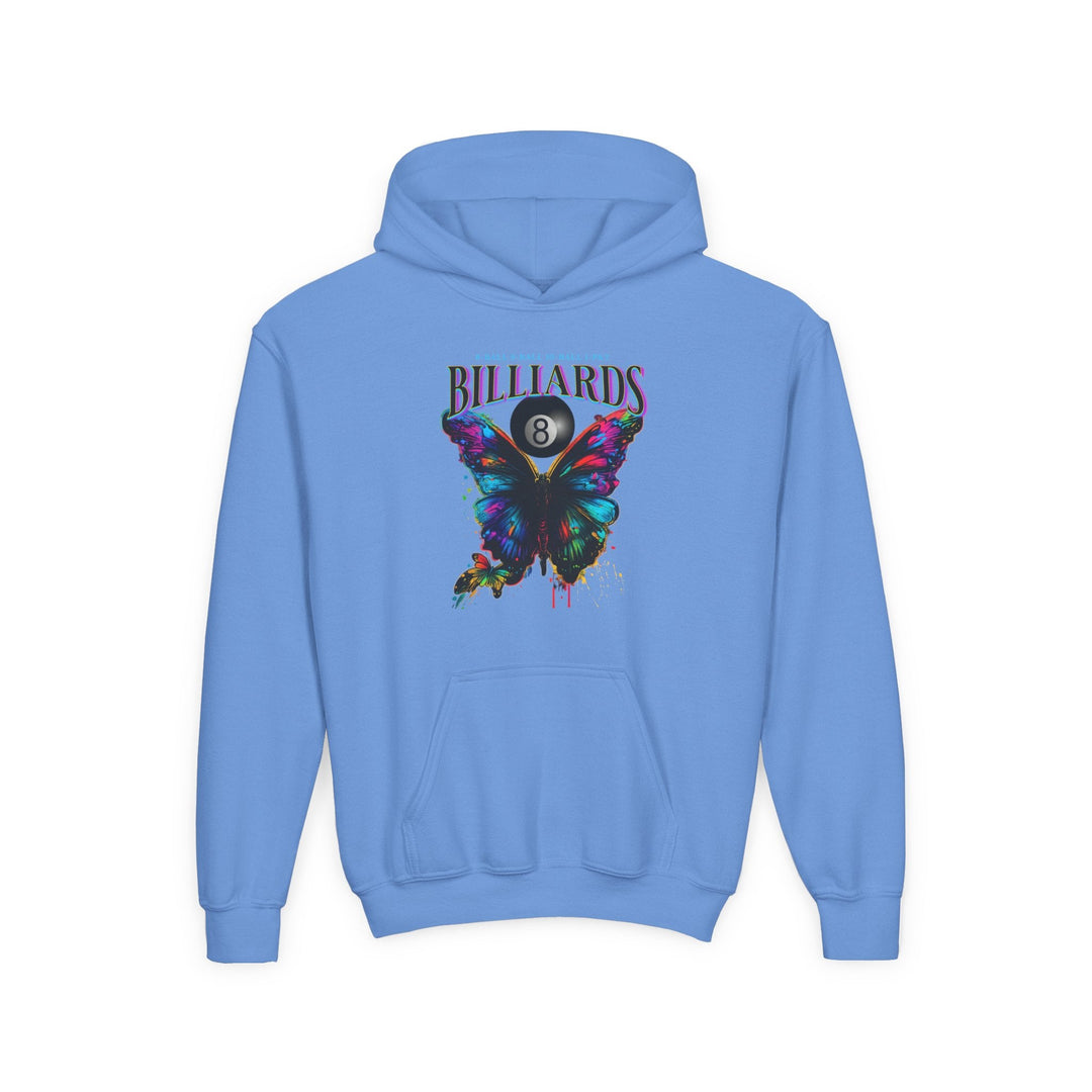 Butterfly Billiards - Unisex Youth Pullover Hoodie - BFLY BILLIARDS