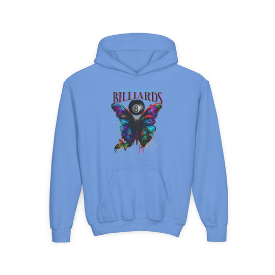 Butterfly Billiards - Unisex Youth Pullover Hoodie - BFLY BILLIARDS
