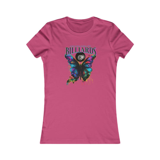 Butterfly Billiards - Women's Fitted Tee - BFLY BILLIARDS