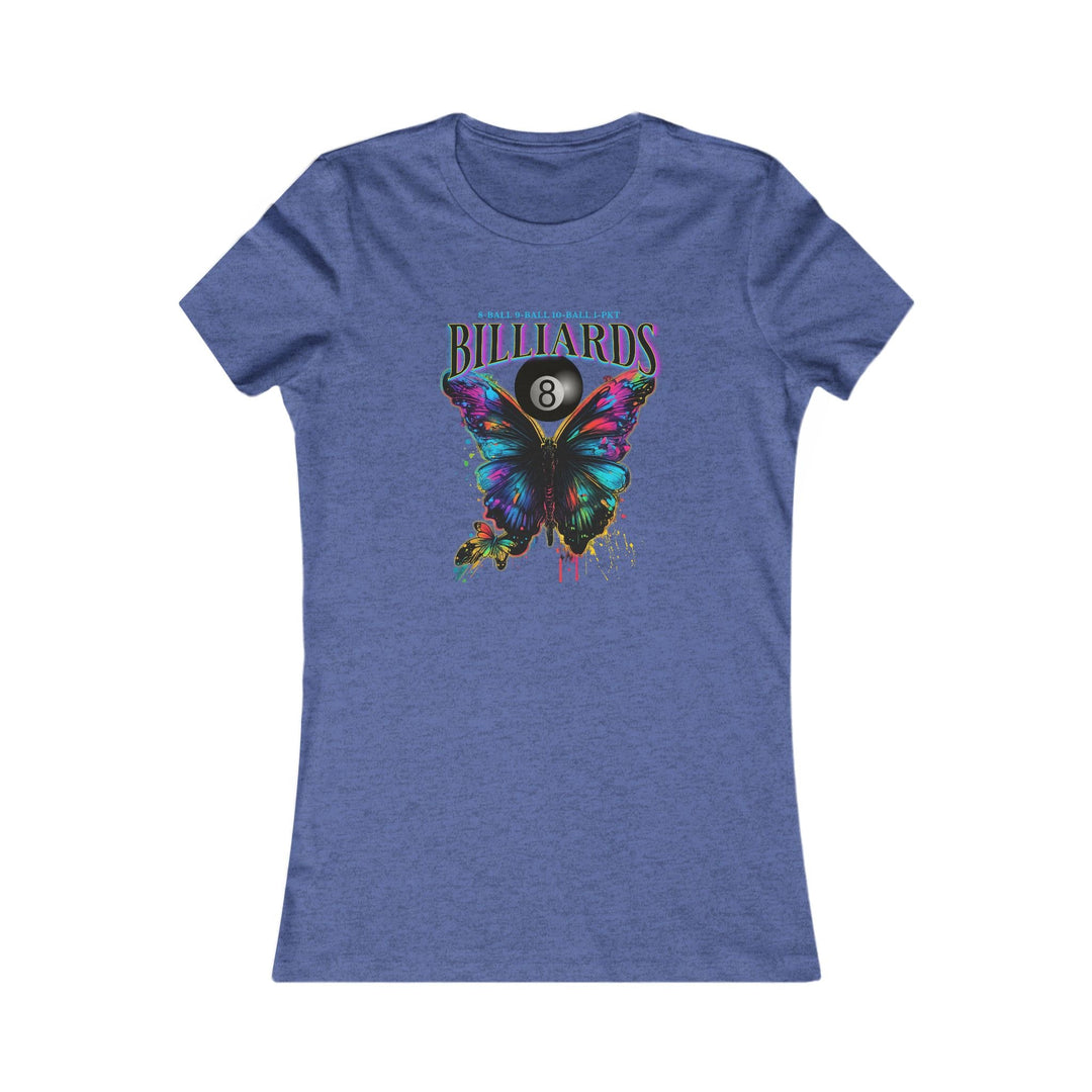 Butterfly Billiards - Women's Fitted Tee - BFLY BILLIARDS