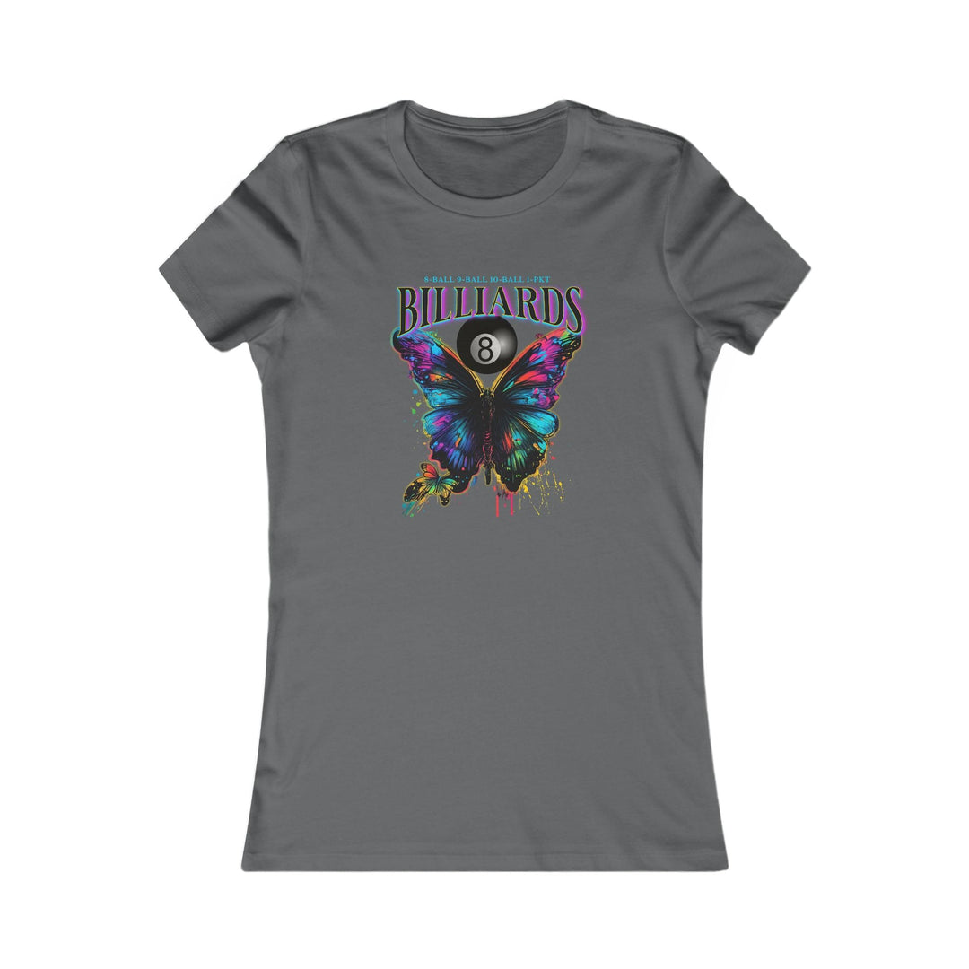 Butterfly Billiards - Women's Fitted Tee - BFLY BILLIARDS
